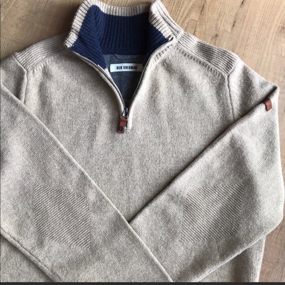 1/4 ZIP Ben Sherman Sweater